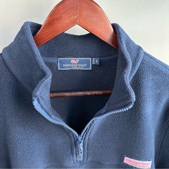 Vineyard Vines 🐳 Harbor fleece quarter zip - Picture 3 of 5